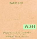 Wysong-Wysong 1252 Power Shear Parts List Vintage 1974-1252-02